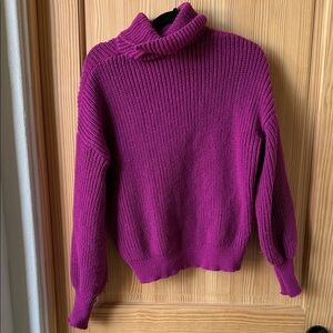 SHEIN Magenta Sweater